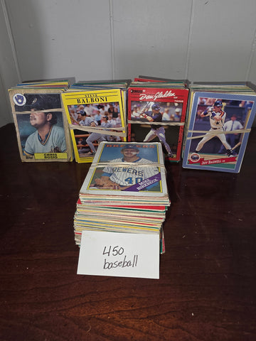 Bulk Lot of ~450 Vintage Baseball Cards – Late 80s & Early 90s (Topps, Donruss & More)