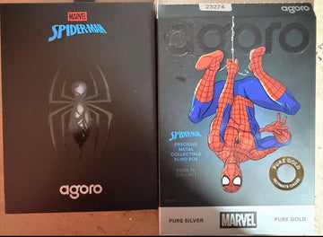 Agoro Marvel Spider-Man 1/2 oz .999 Silver Collectible Round tier 1