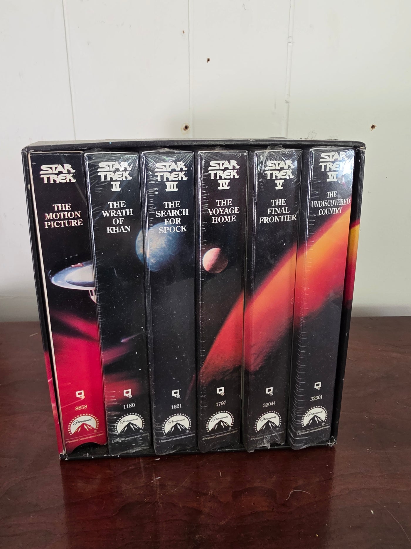 Star Trek: The Original Crew Movie Collection VHS Box Set (Movies I–VI)