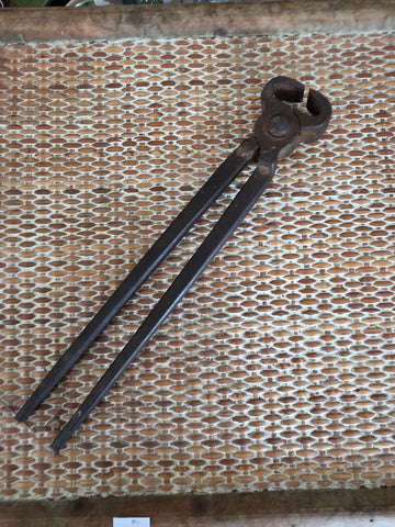 Vintage Blacksmith Hoof Nippers & End-Cutting Pincers
