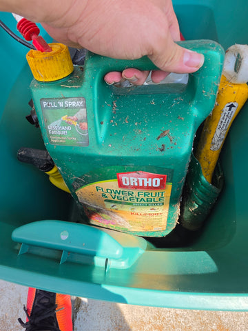 Assorted Lawn & Garden Chemicals, Pump Sprayers & Fluids Lot