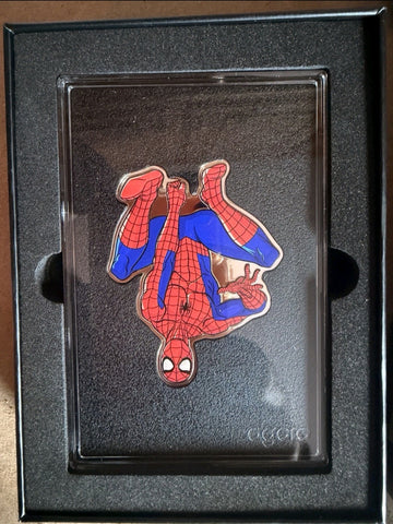 Agoro Marvel Spider-Man 1/2 oz .999 Silver Collectible Round tier 1