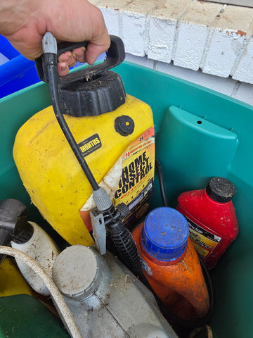 Assorted Lawn & Garden Chemicals, Pump Sprayers & Fluids Lot