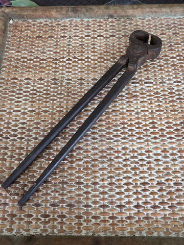 Vintage Blacksmith Hoof Nippers & End-Cutting Pincers